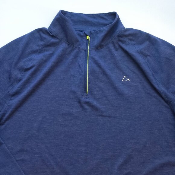 Paradox DriRelease Fresh Guard 1/4 Zip Shirt Mens XL Purple Long Sleeve Top - Picture 2 of 7